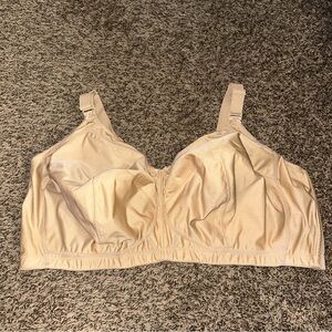 Goddess 48L Plus Size Elegant Beige Bra